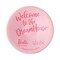 Lolita Barbie Living the Dreamlife Hand Painted Wine Glass 9.1in H